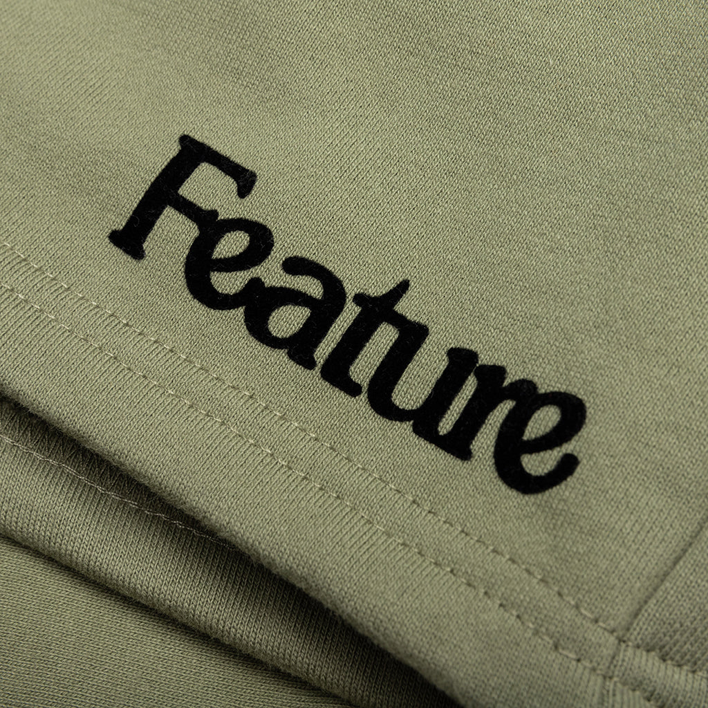 Kids Academy Sweatshorts Oil Green
