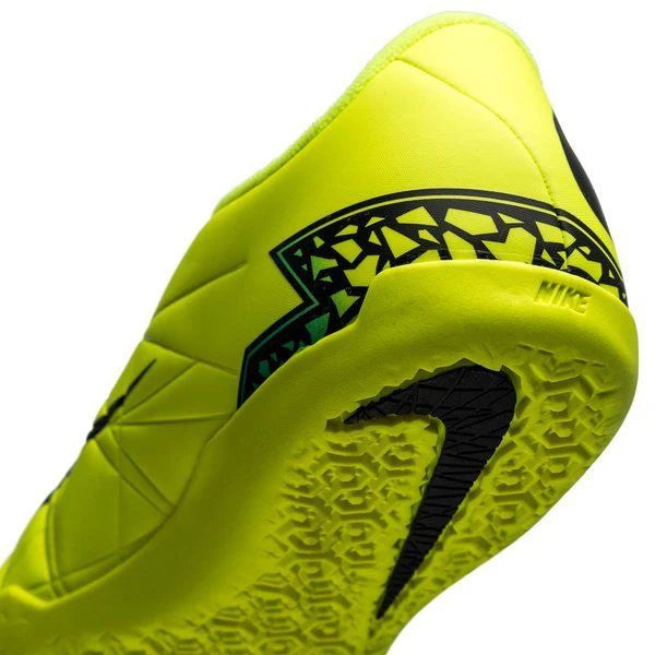 Nike JR HyperVenom Phelon II IC Indoor Shoes Volt Black Hyper Turquoise