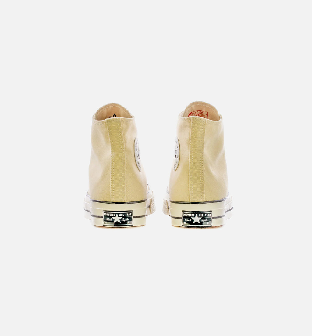 Chuck 70 No Waste Canvas High Top Lemon Drop Mens Lifestyle Shoe Lemon White