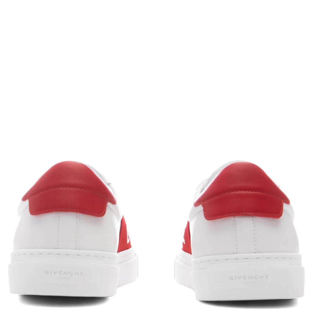 Urban Street Sneakers White Red