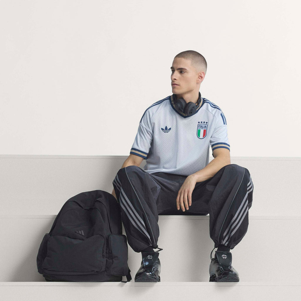 adidas Italy Away Authentic Mens Soccer Jersey 2026 Aero Blue