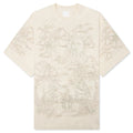 Tarot Print T Shirt Ivory