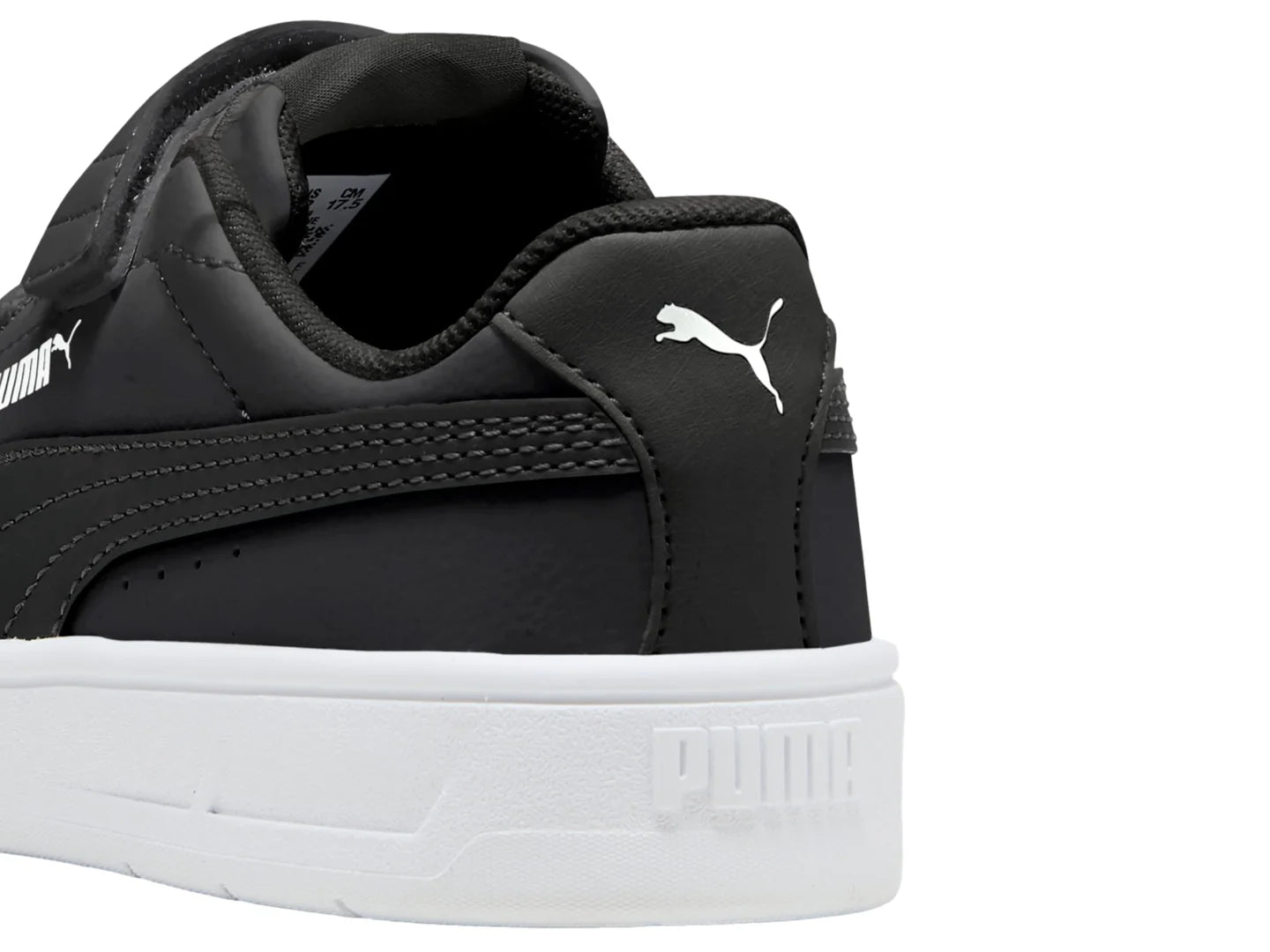 Tenis PUMA Court Classic Clean Negros para Niño
