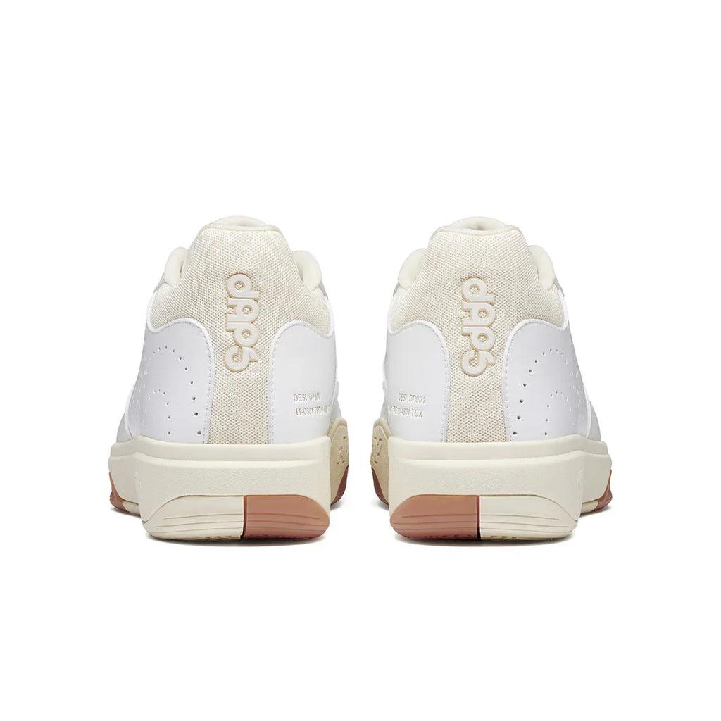 DAPS DESI Mid White Cream Mens Pickleball Shoes