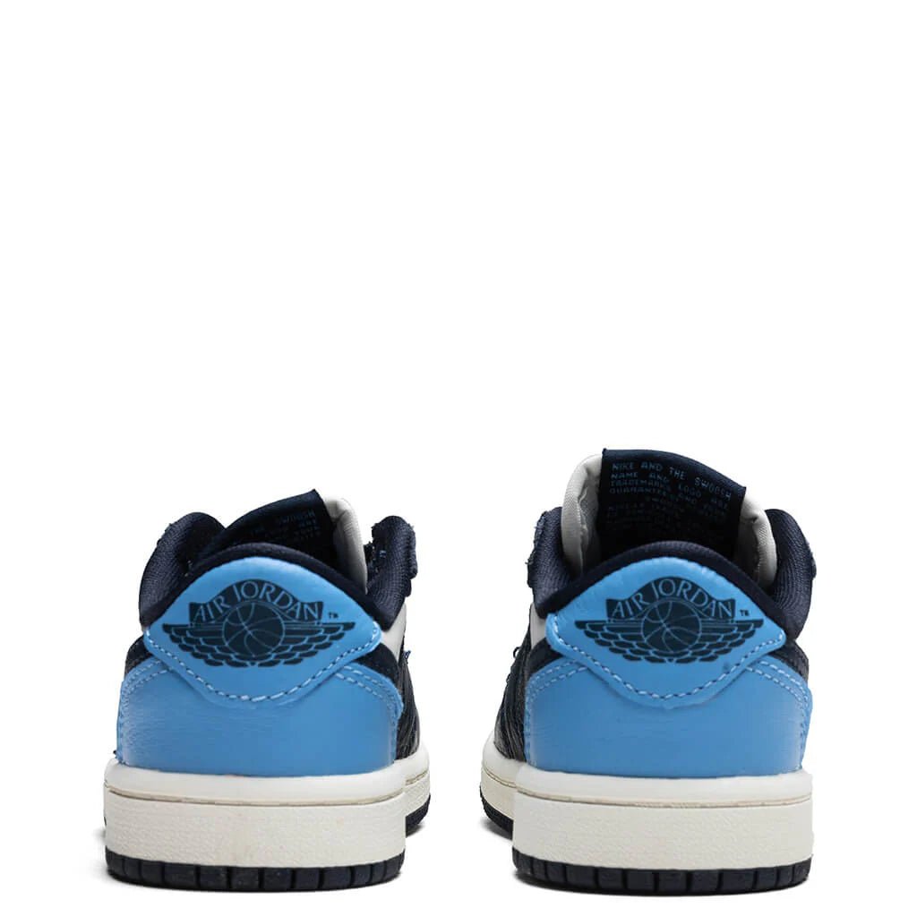 Air Jordan 1 Low OG Obsidian PS Obsidian University Blue Sail