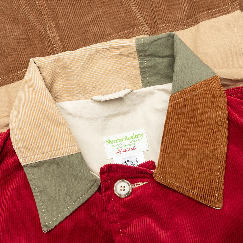 Saint Michael x Shermer Academy Safari Jacket Multi