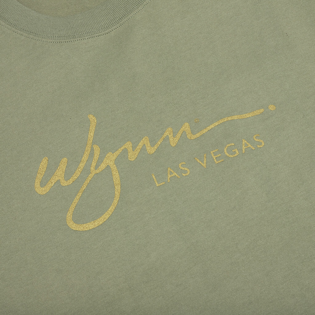 Feature x Wynn Plaza Tee Oil Green