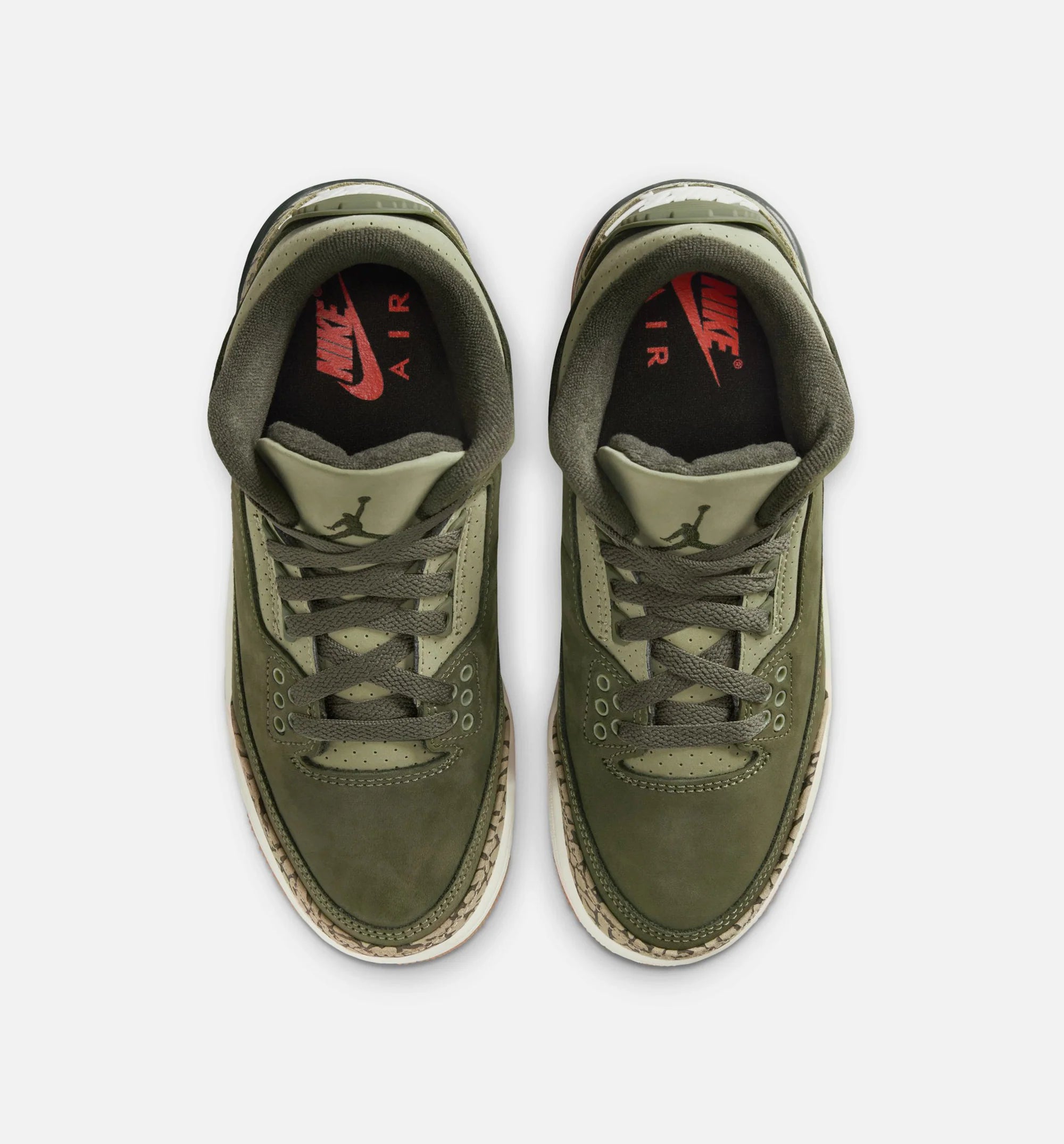 Air Jordan 3 Retro Medium Olive Grade School Lifestyle Shoe Medium Olive Sequoia Neutral Olive Sail
