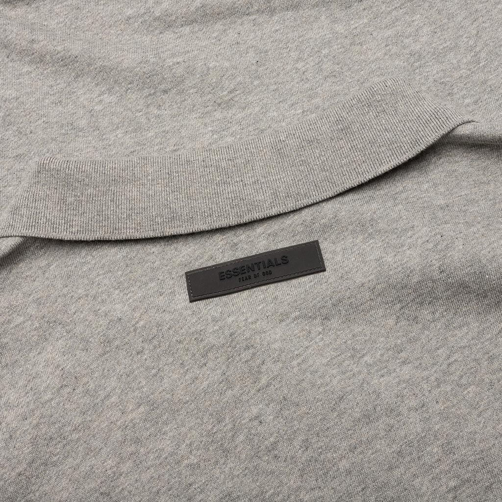 L S Polo Dark Oatmeal