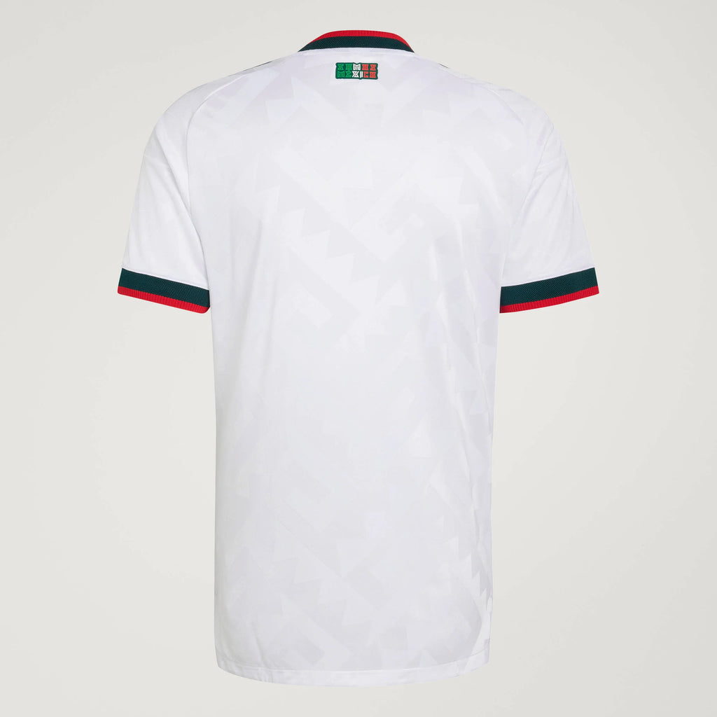 adidas Mexico Away Authentic Mens Soccer Jersey 2026 White