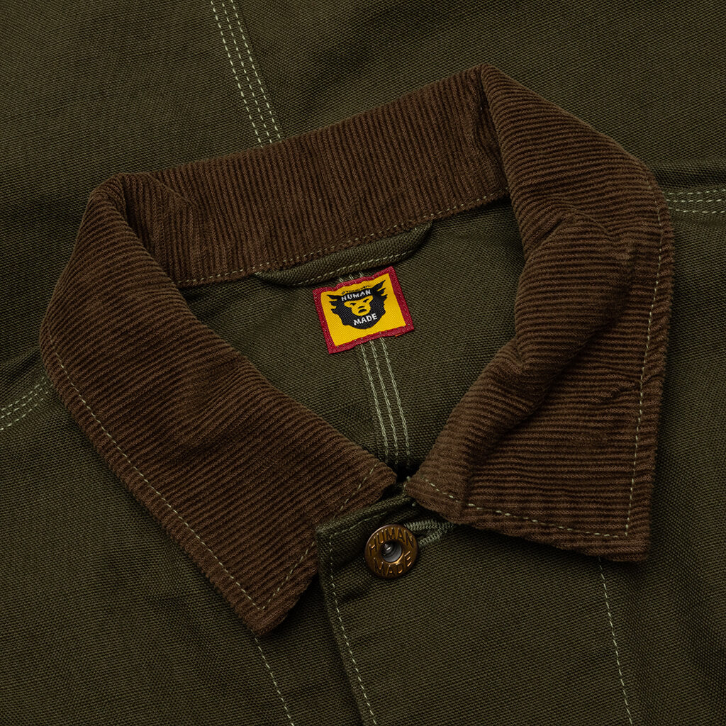 Duck Coverall Jacket Olive