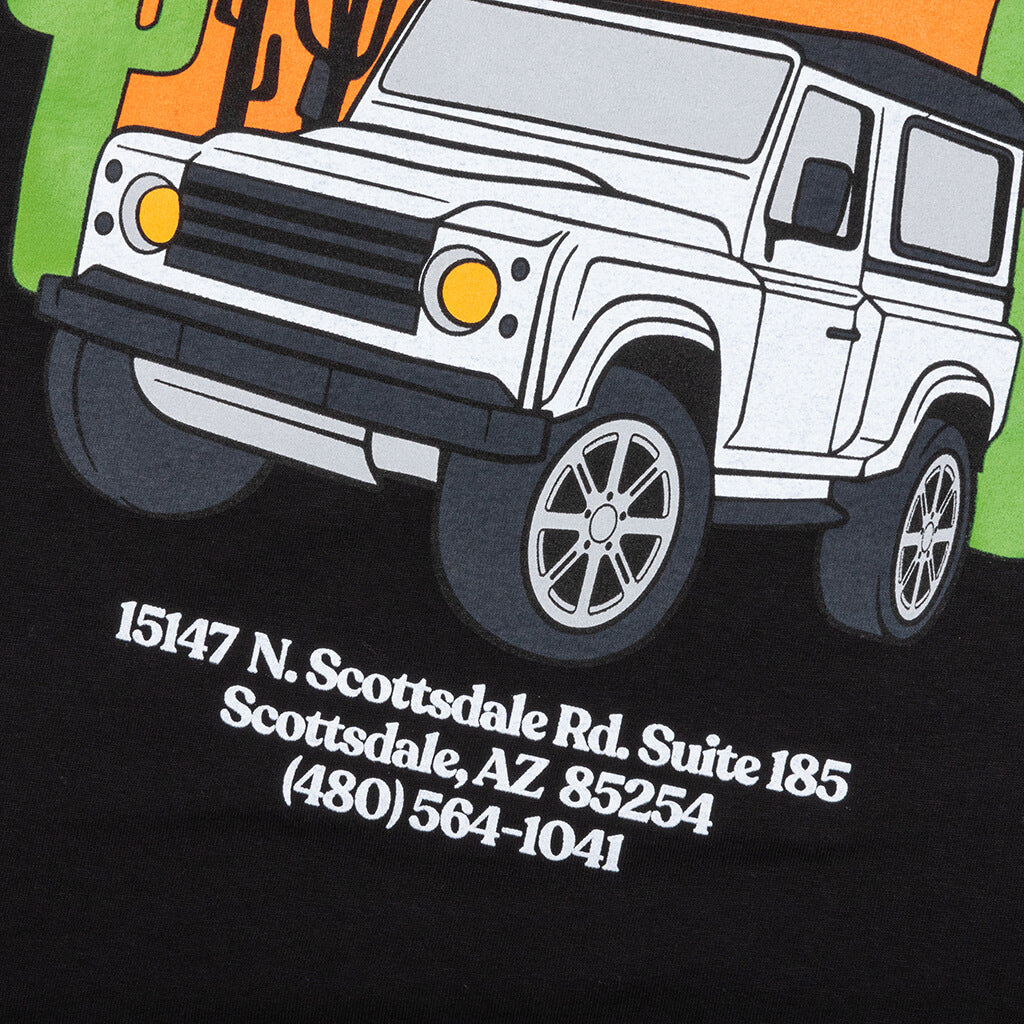 Scottrover S S Tee Black