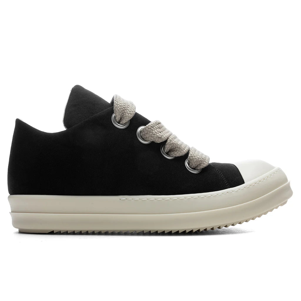 Jumbo Lace Puffer Low Sneaks Black Milk
