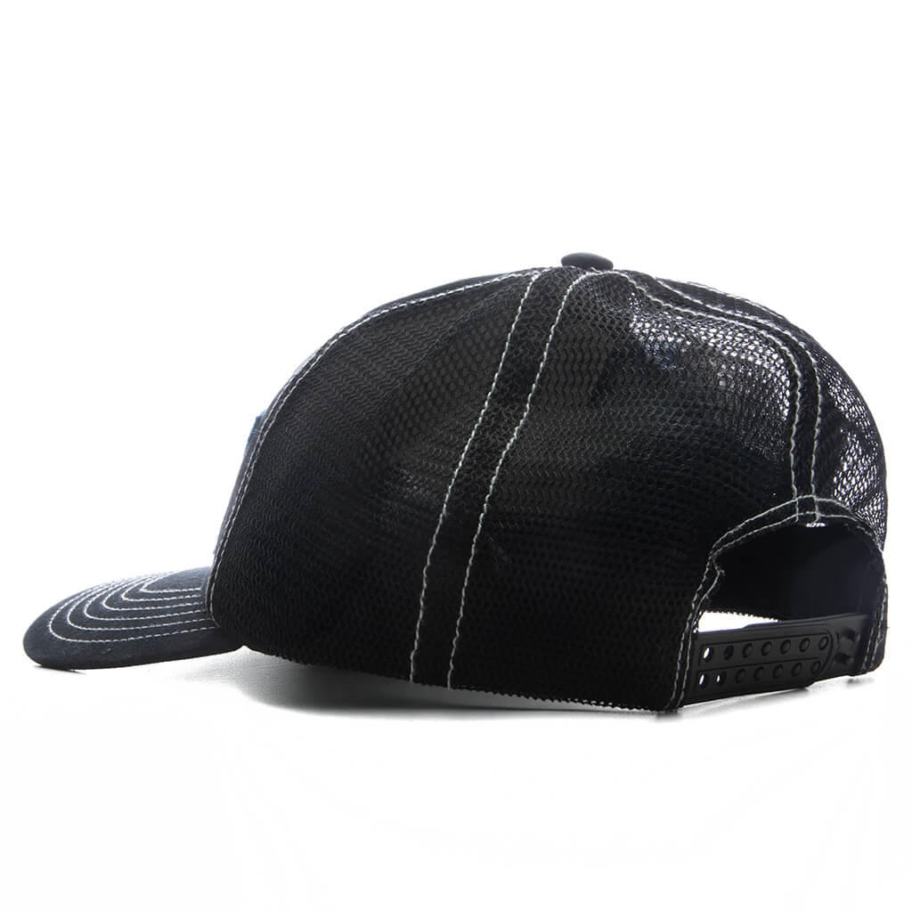 MD Burly Threads Trucker Black