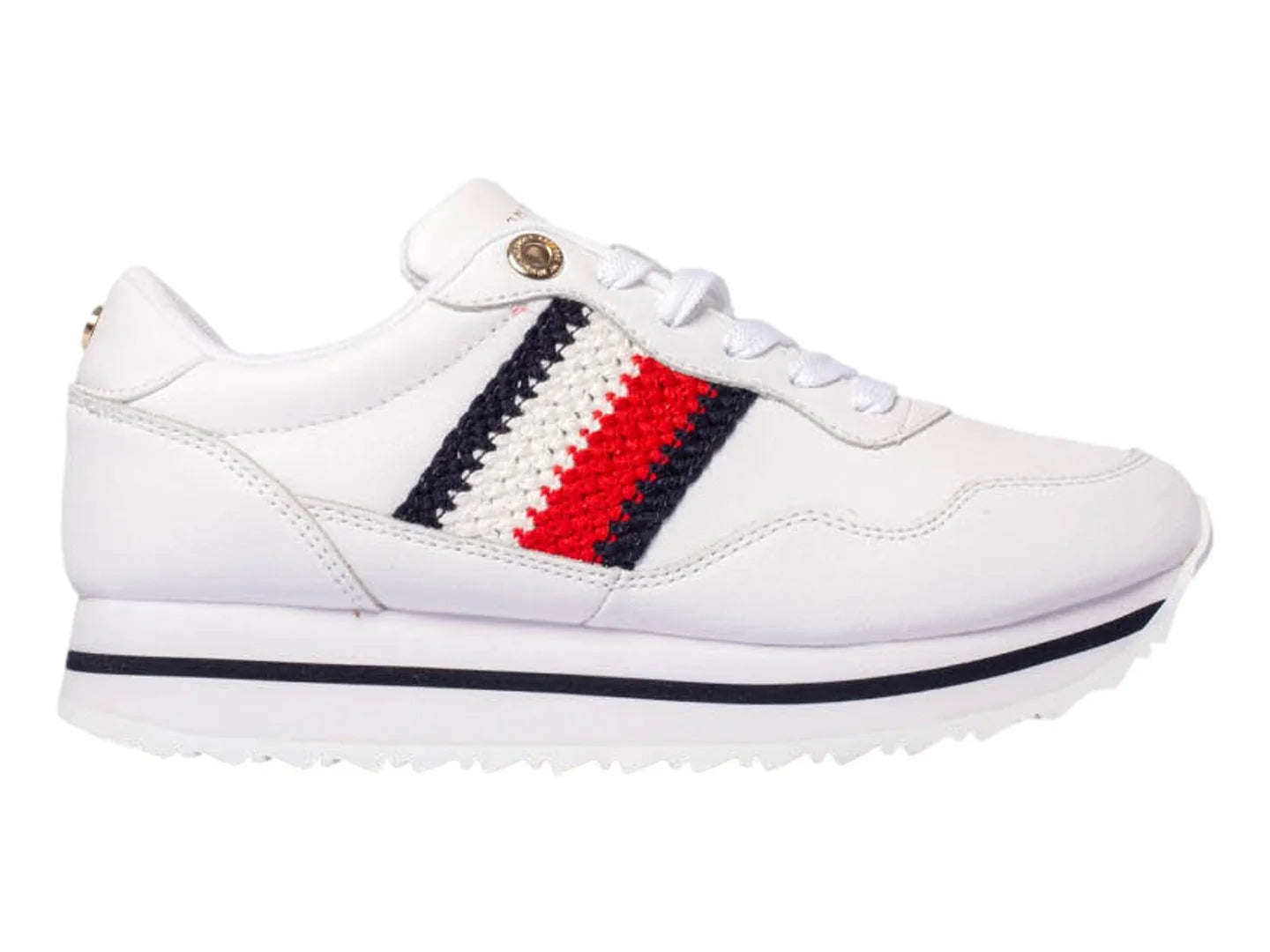 Tenis Tommy Hilfiger Corporate Lifestyle Blanco para Mujer