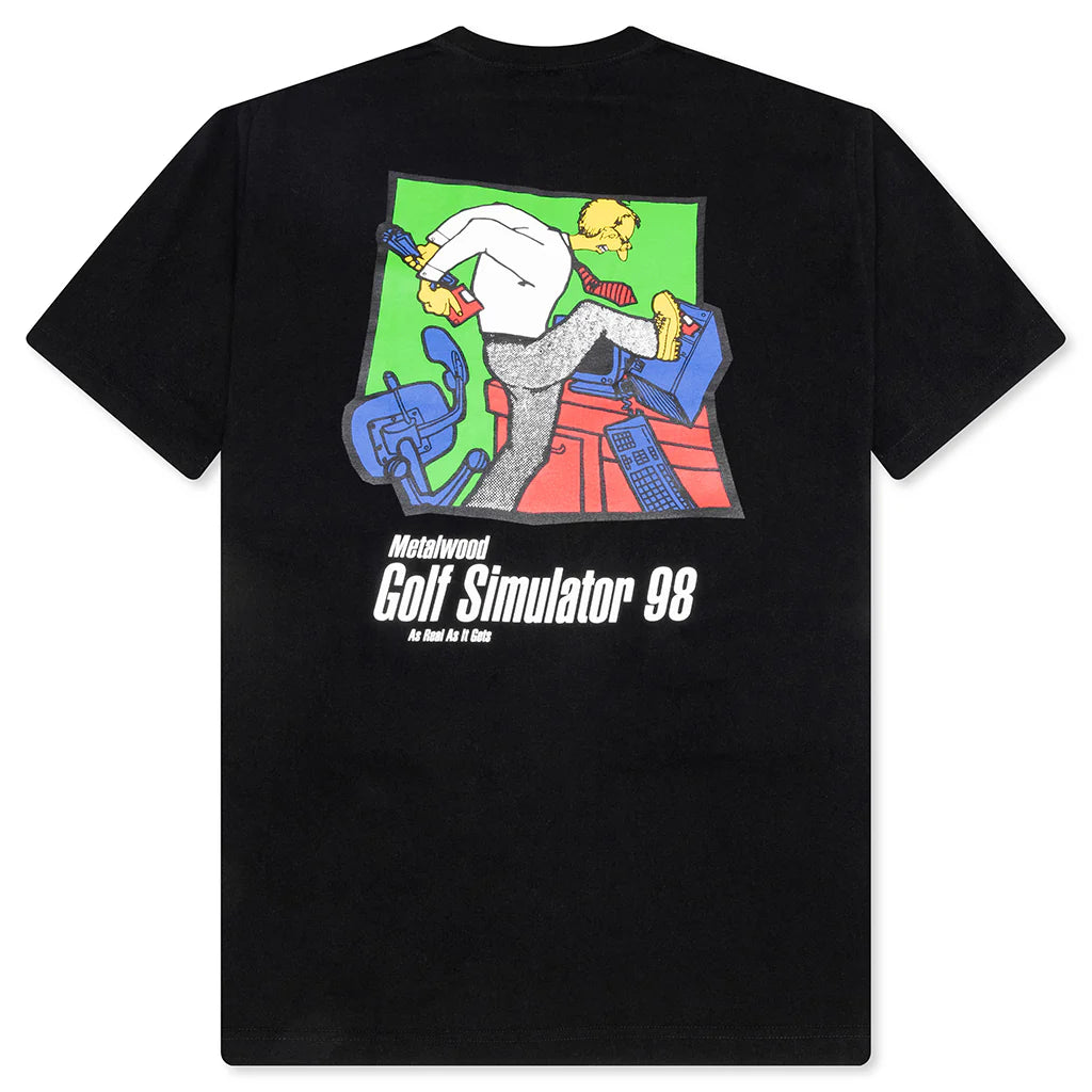 Simulator 98 T Shirt Black