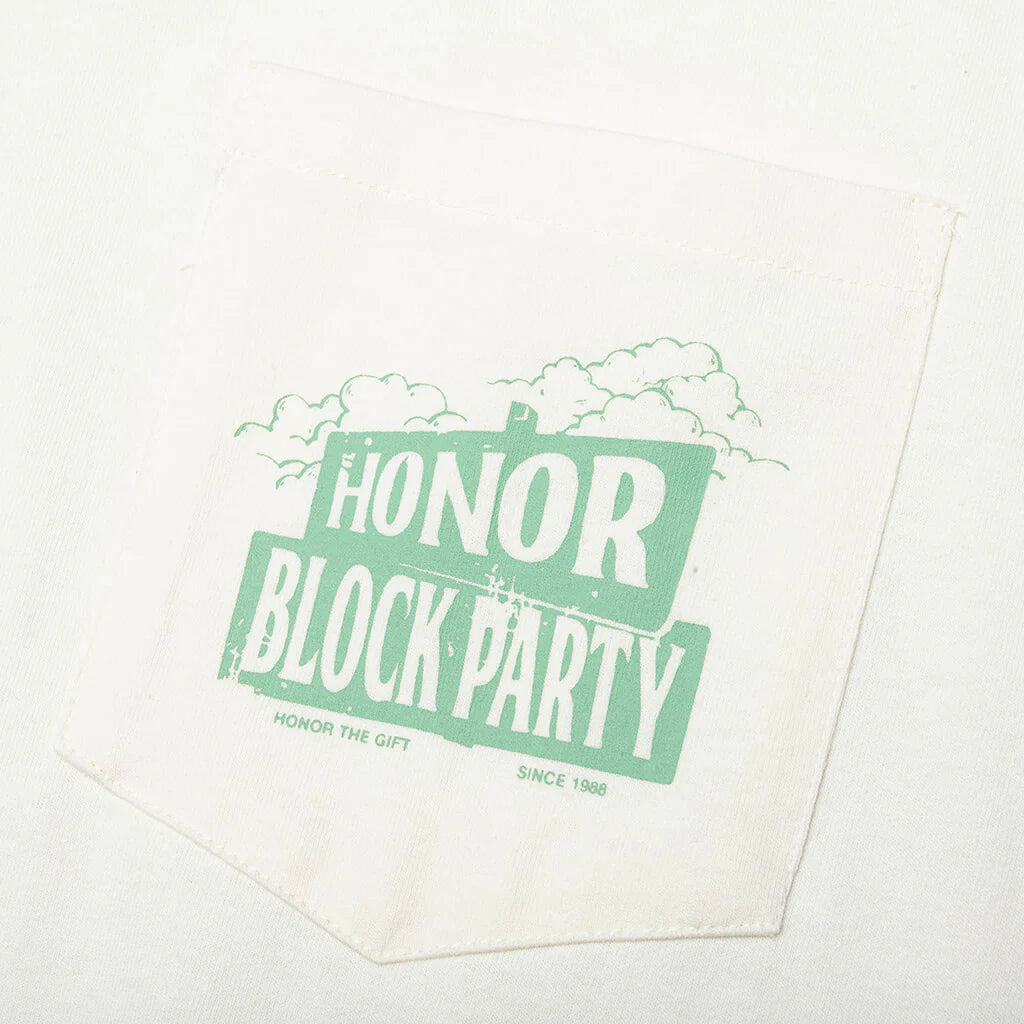 88 Block T Shirt Bone
