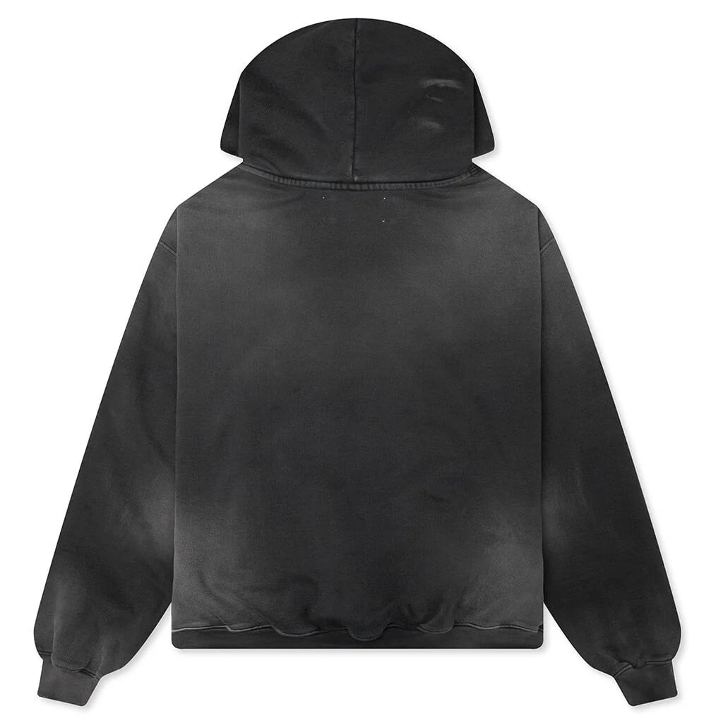Satoshi Ice Hoodie Washed Black
