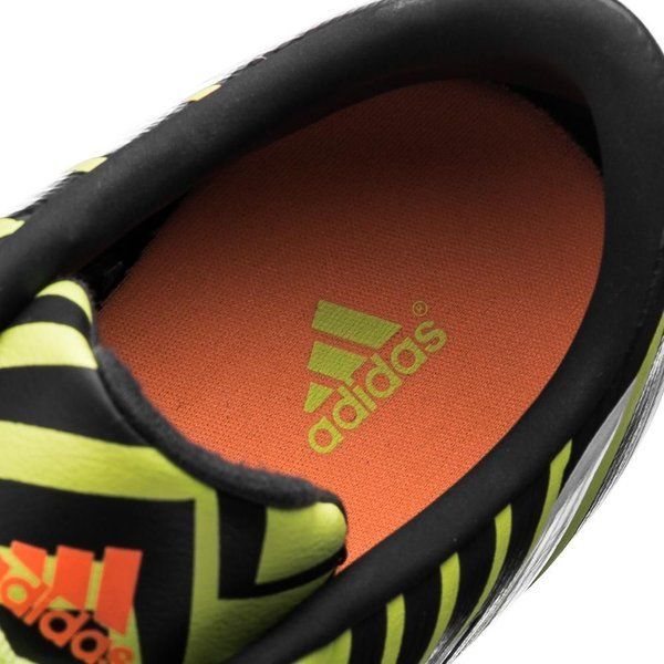 adidas Kids Predator Absolado Instinct FG Firm Ground Cleats Light Flash Yellow White Grey