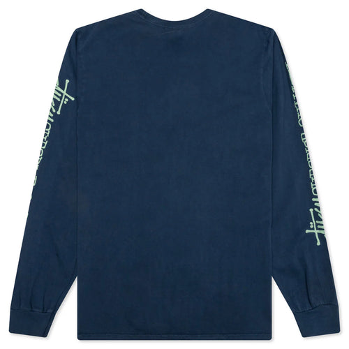 Superior Quality Pig Dyed Ls Navy