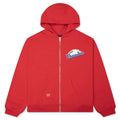 Fabuloso Shrunken Hoodie Fiery Red