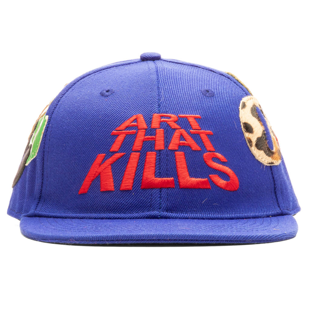 ATK G Patch Fitted Cap Blue