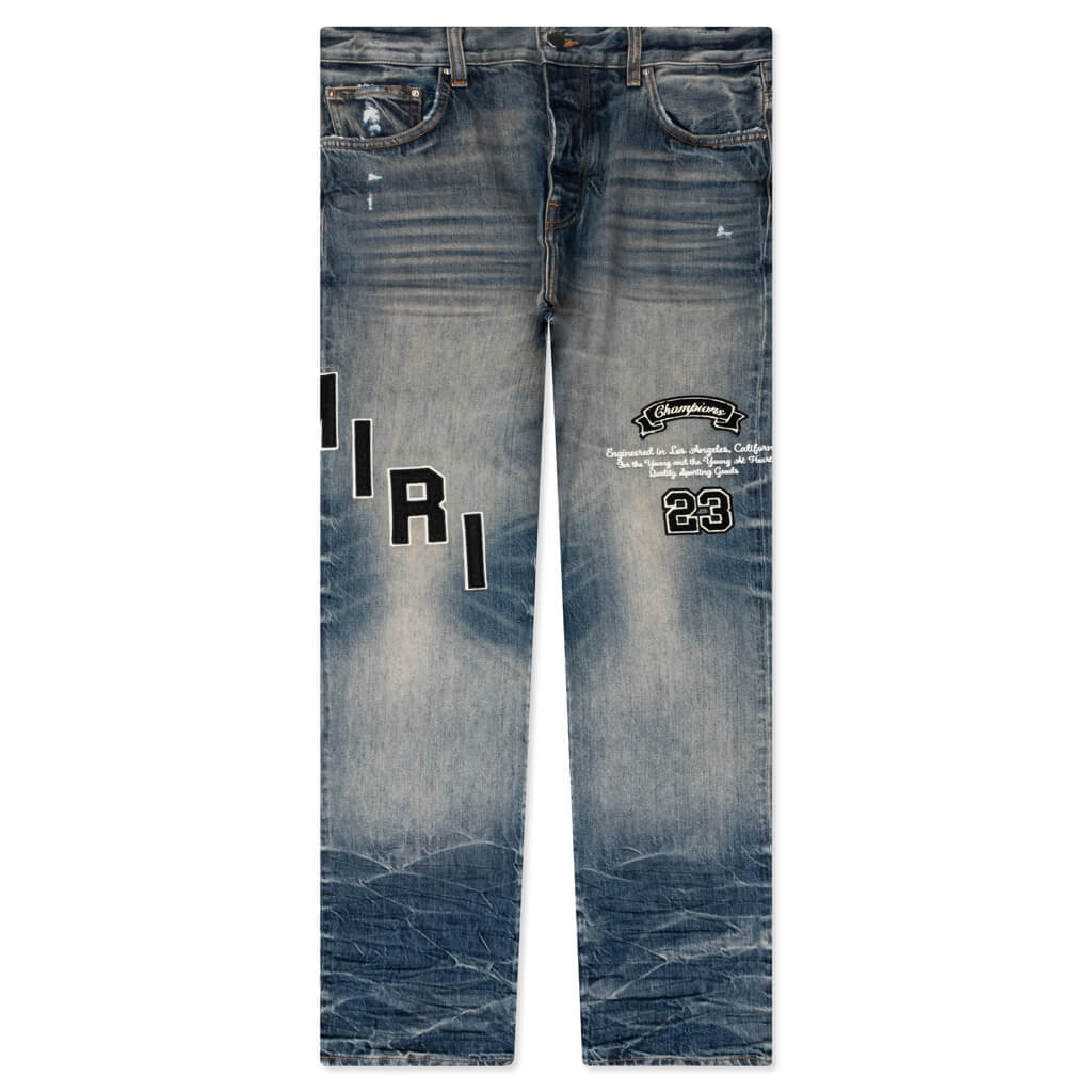 Hockey Logo Straight Jean Vintage Logo
