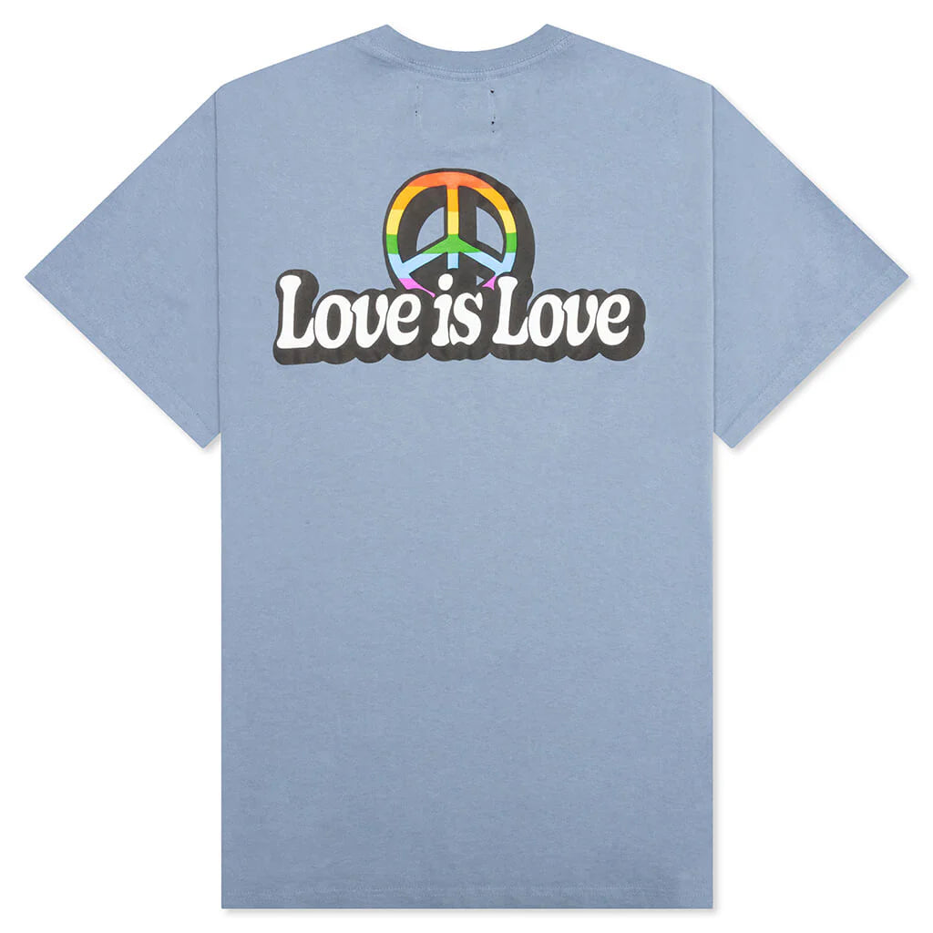 Love is Love Tee Blue Granite