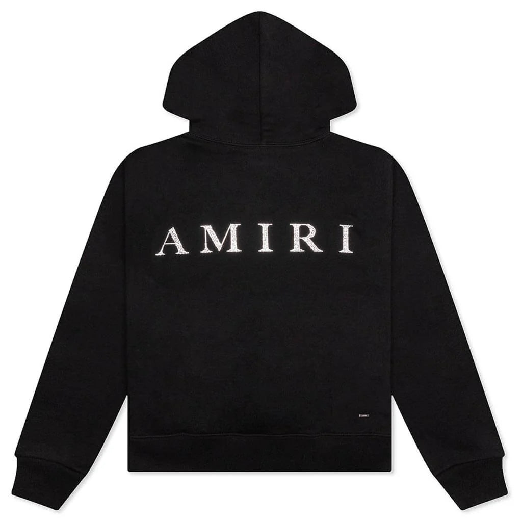 Crystal Embellished MA Hoodie Black