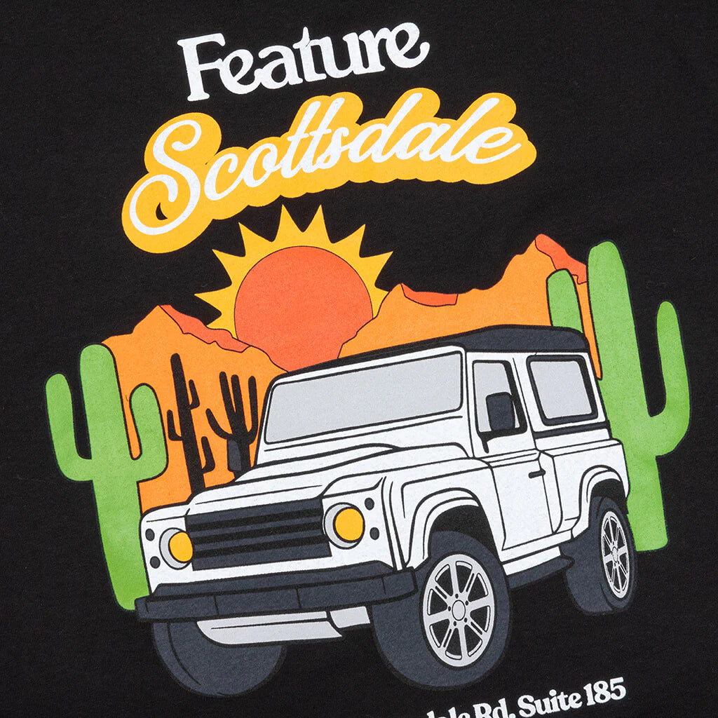 Scottrover S S Tee Black