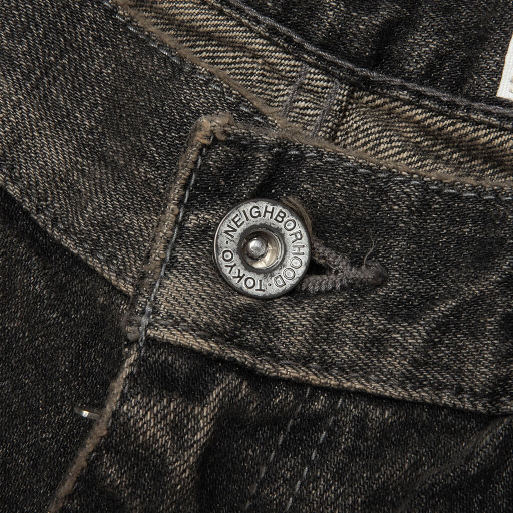 Savage Denim DP Wide Pants Black