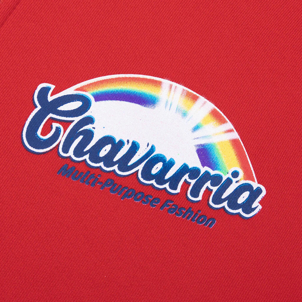 Fabuloso Shrunken Hoodie Fiery Red