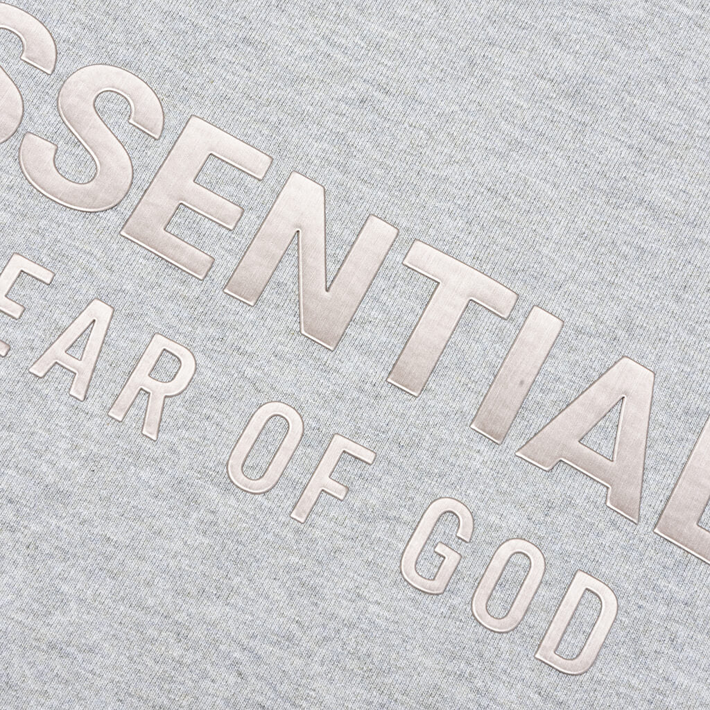 Kids Classic Crew Neck T Shirt Concrete Heather