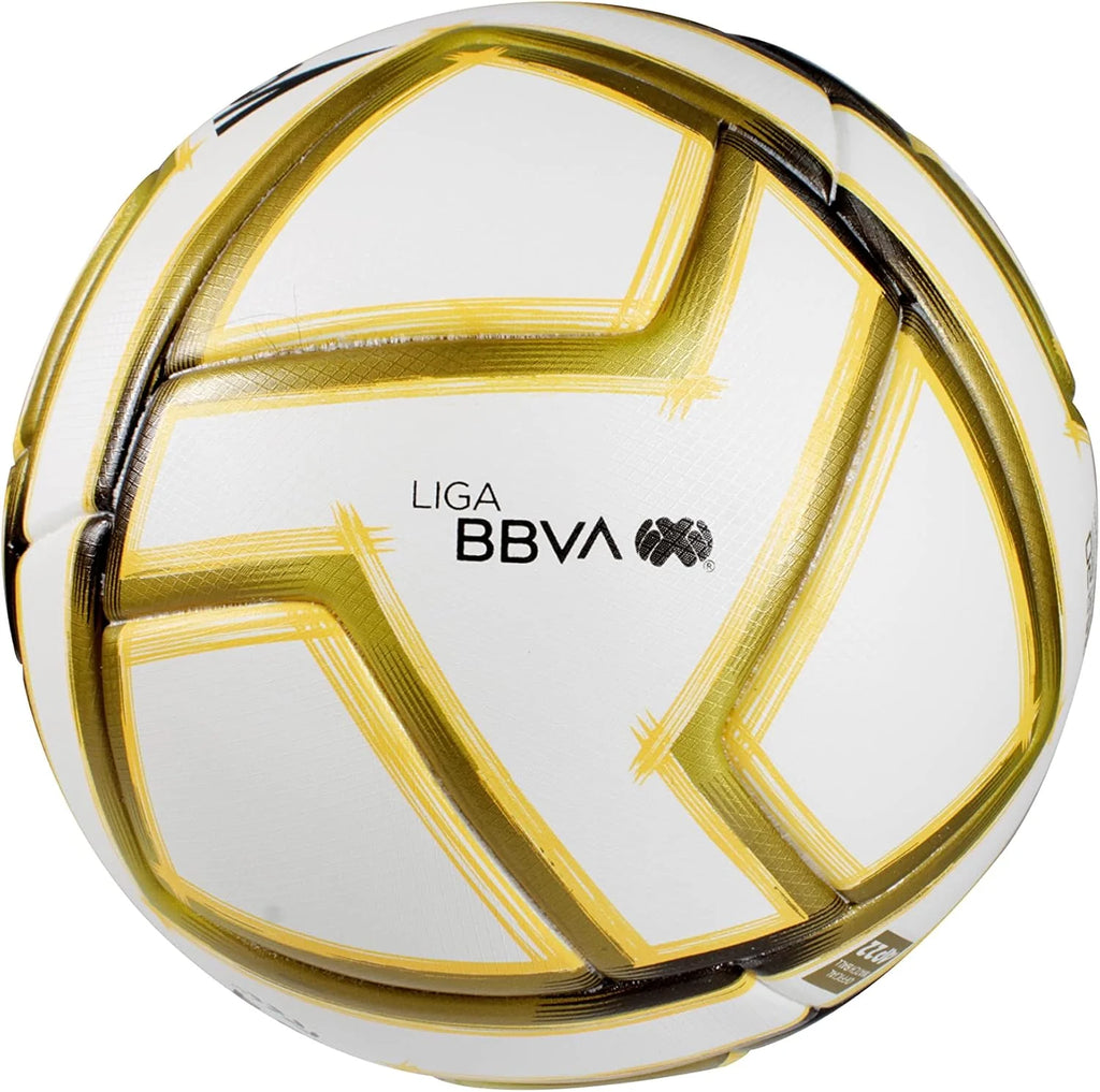 Voit Liga MX REPLICA Liguilla Apertura 2022 Soccer Ball White Gold