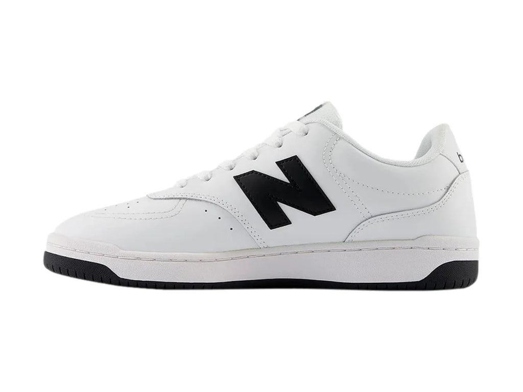 Tenis New Balance BB 80 Blanco y Negro para Mujer