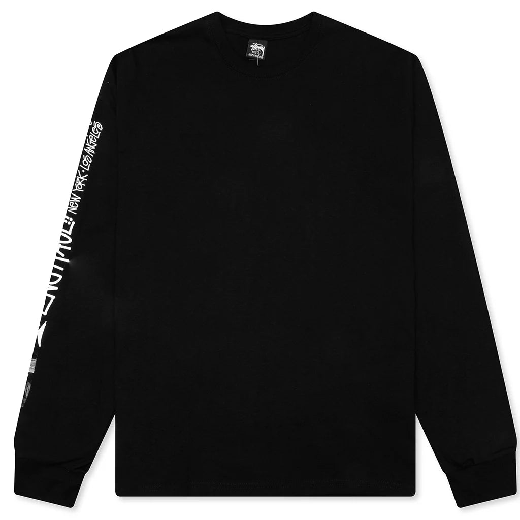 Long Haul L S Tee Black