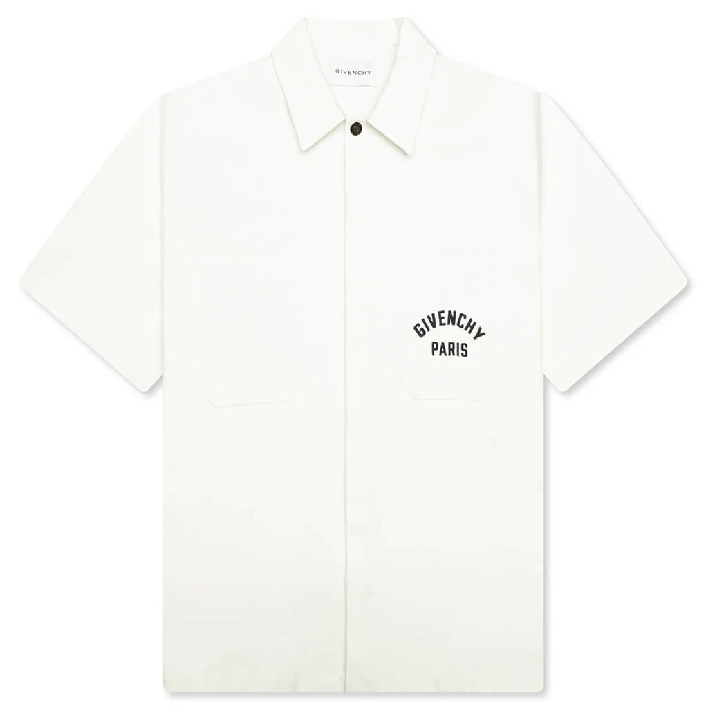 Paris Patch Pocket Shirt Ivory