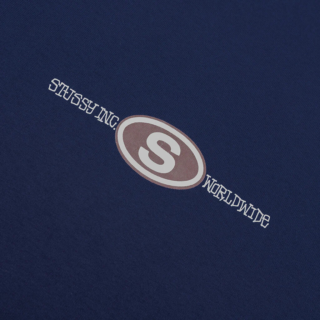 Worldwide Dot Tee Navy