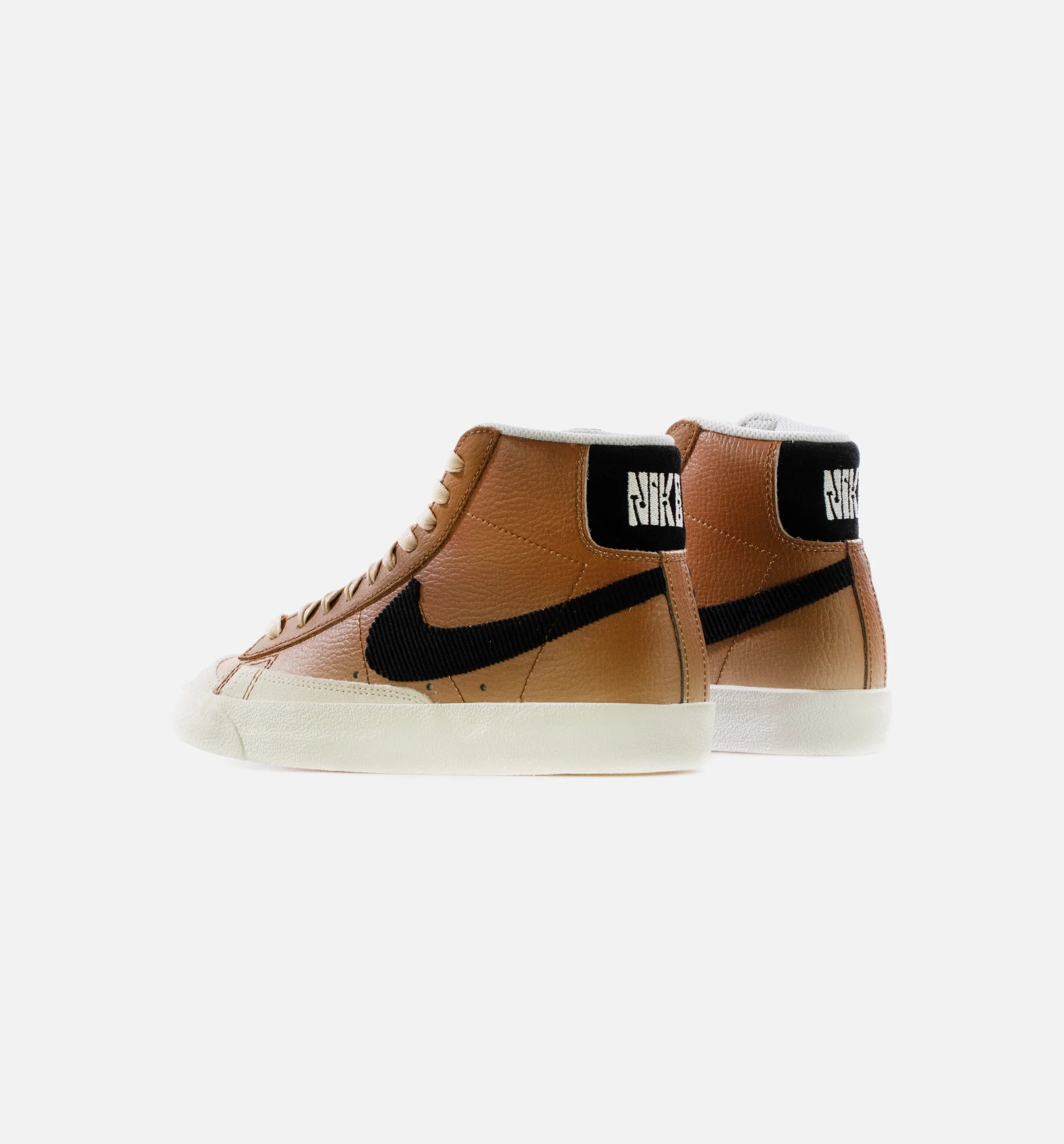 Blazer Mid 77 Mushroom Womens Lifestyle Shoes Mushroom White Black