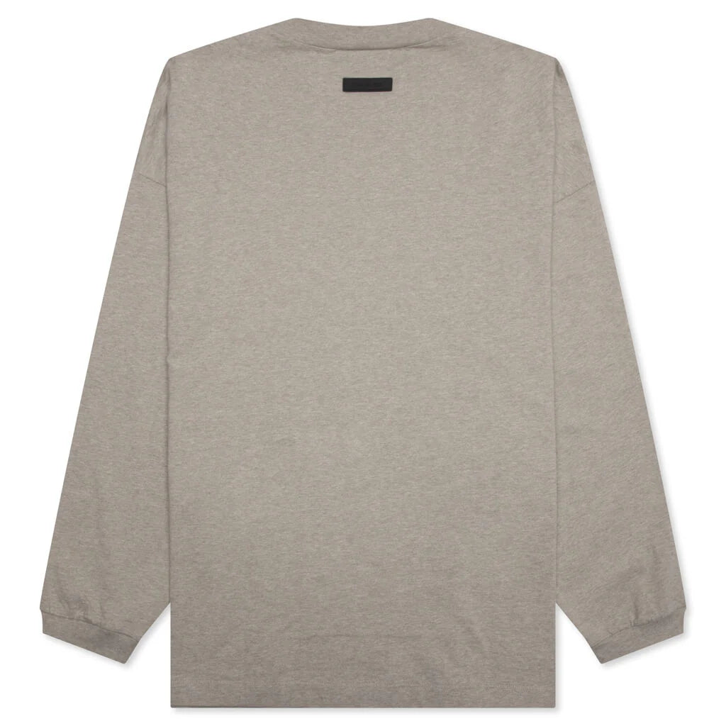 Essentials L S Tee Core Heather