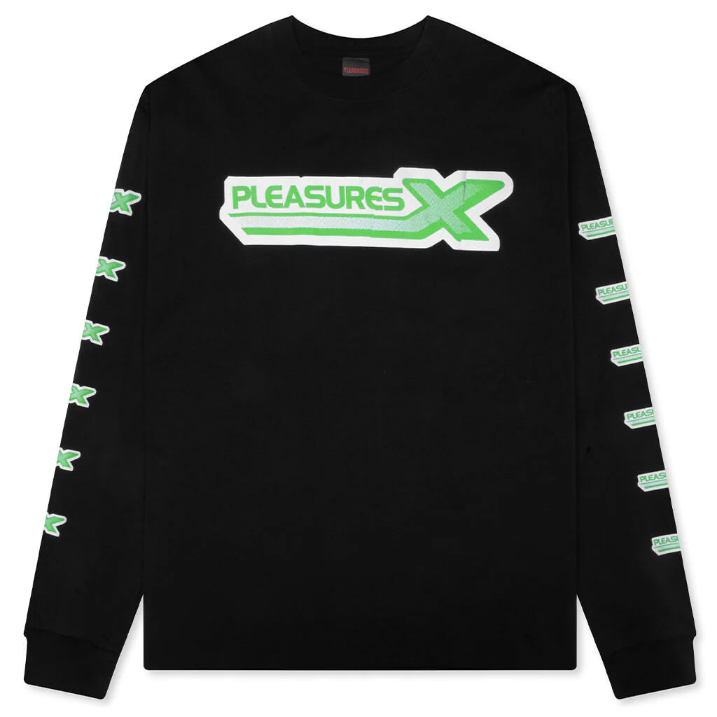 Pleasures X L S T Shirt Black