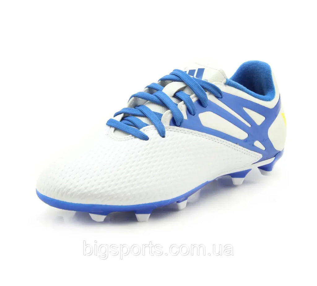 adidas Messi 153 FG AG J White Blue Black