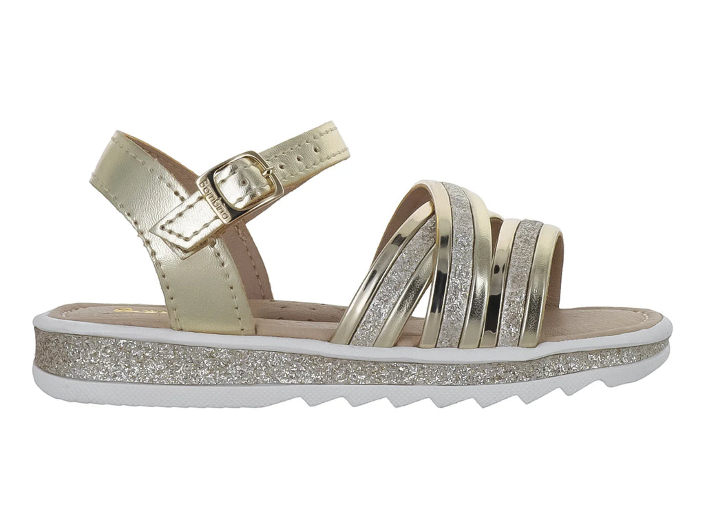 Sandalias Teen Bambino Oro para Niña