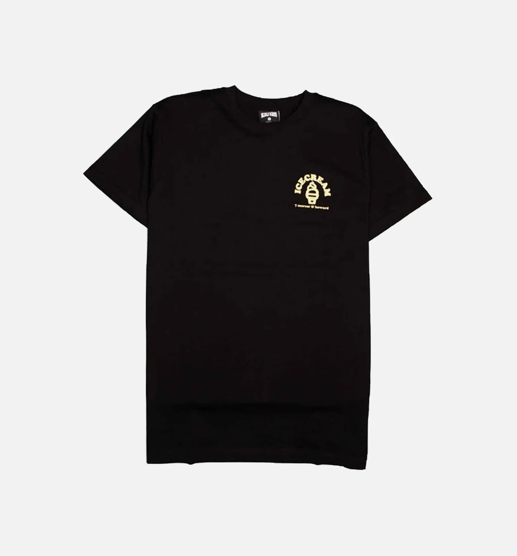Breyer Mens Short Sleeve T Shirt Black Black