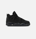 Air Jordan 4 Retro Black Cat Grade School Lifestyle Shoe Black Black Light Graphite Limit One Per Customer