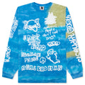 Youth Party L S Tee Blue Tie Dye