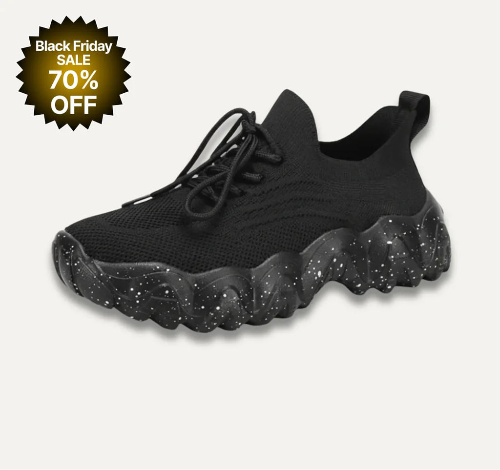 Mara Healthy and Supportive Walking Shoes Black Friday