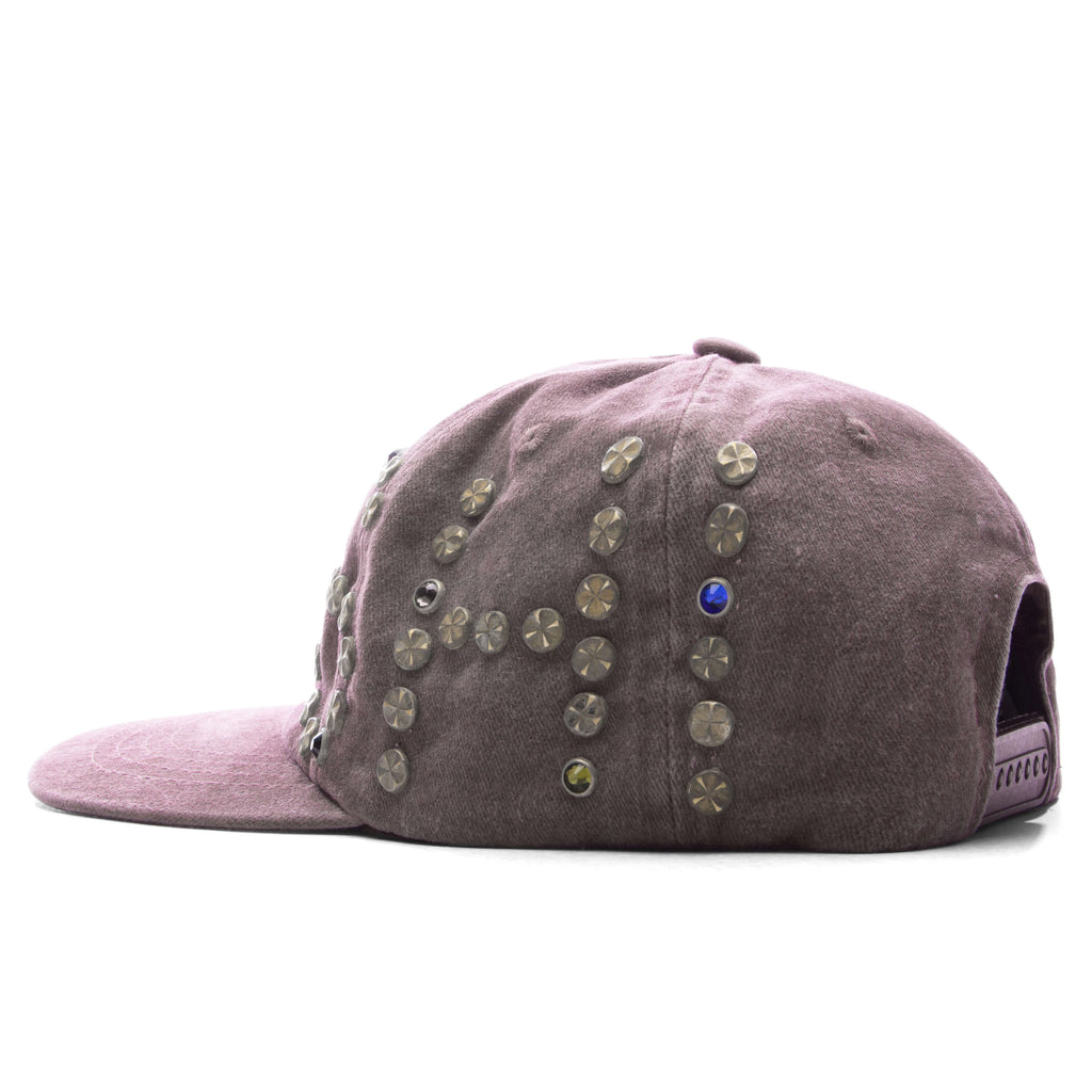 Studded Wrap Around Hat Olive Brown