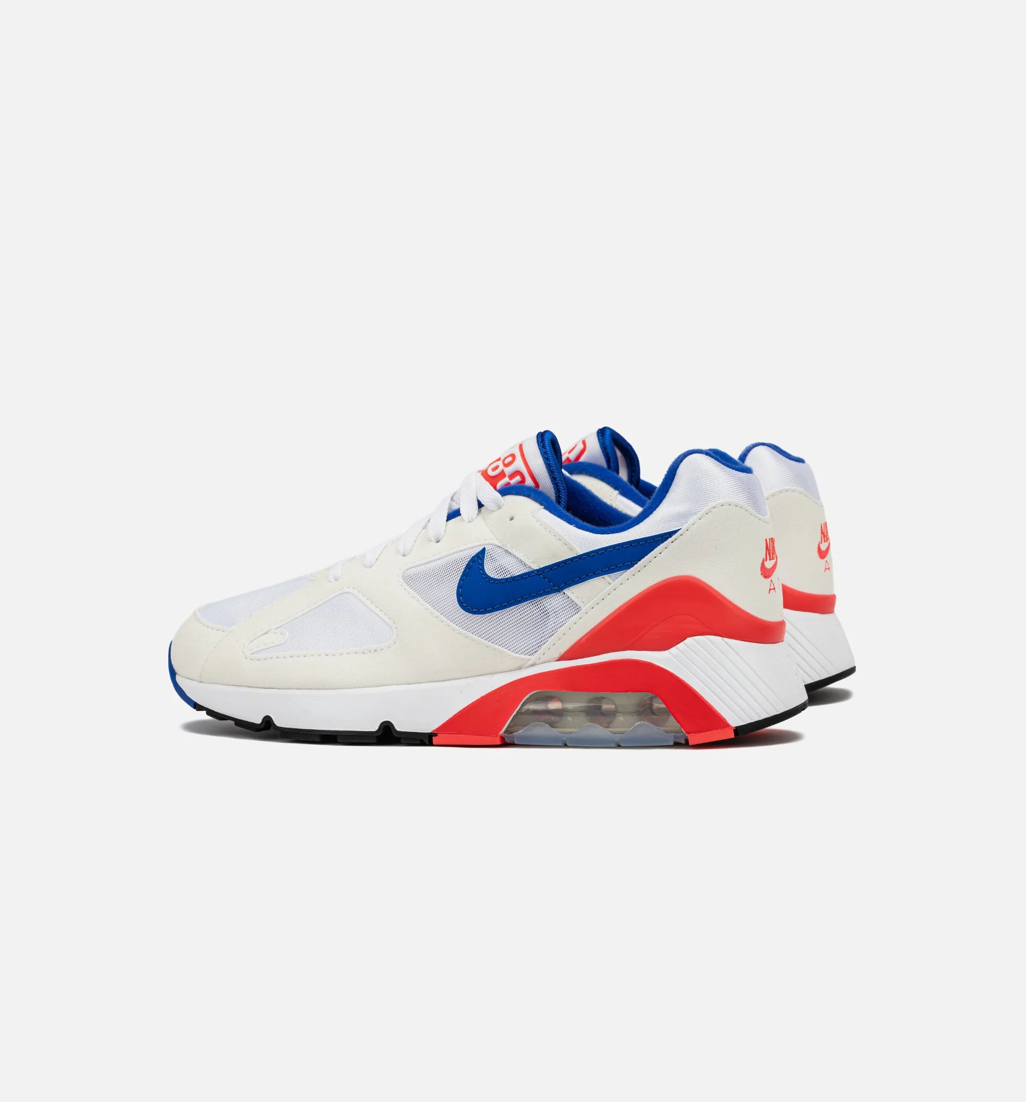 Air Max 180 Ultramarine Mens Lifestyle Shoe White Ultramarine Solar Red Black