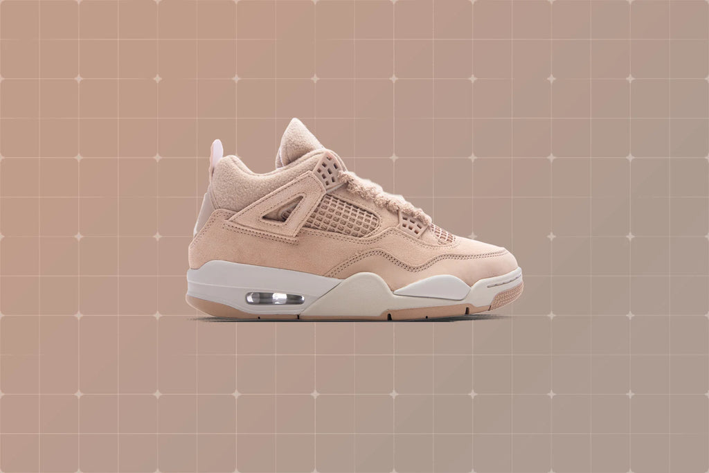 Womens Air Jordan 4 Retro Cozy Girl Hemp Light Orewood Brown